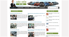 Desktop Screenshot of baohiemxehoi.com
